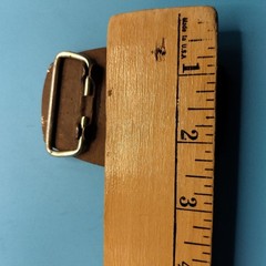 Vintage Truck Parts & Equipment Inc Brass Belt Buckle Semi Trucking Workwear
