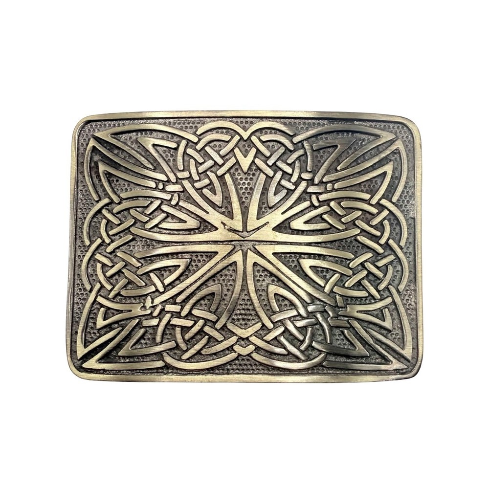 Scottish Belt Buckle Kilt Highland Celtic Design High Quality Antique Finish AAR