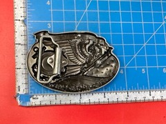 The Us Coastguard Raised Dimensional Belt Buckle America&rsquo;s Heroes