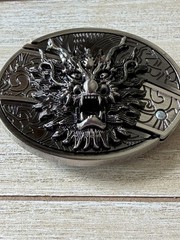 Western Men 3D Dragon Head Belt Buckle Perfect Gift for Men