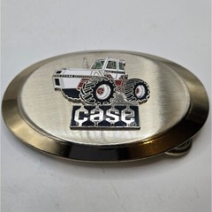 Case Tractor Belt Buckle VTG International Harvester IH Farmer Farming Cowboy