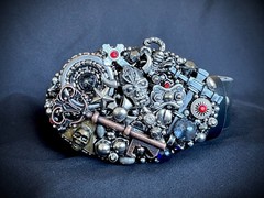 « Salvaged Kingdom » Ind. OOAK Mixed Metal Artisan Belt Buckle – Darren McNeese