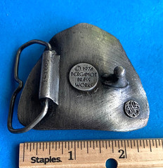 Vintage Teeth Dentures Dentist Belt Buckle