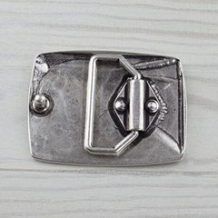 Striking Metal Belt Buckle – Mens Rocky Statement Look
