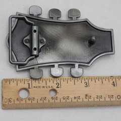 Guitar Head Belt Buckle