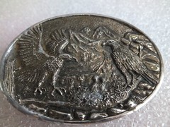 Vintage – Belt Buckle with Eagle – Donohue Enterprises – DENVER – Rita Stewart