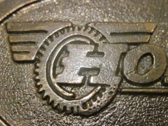 Vintage 70&rsquo;s Honda Dirt Bike Men&rsquo;s Belt Buckle