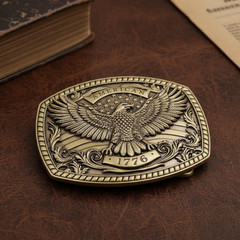 Western Belt Buckle for Men Women – 2026 NEW Eagle Belt Buckles Men Cowboy Belts