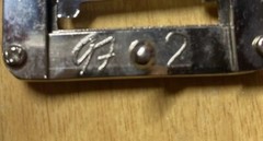 Vintage DAD Silver Metal Belt Buckle Chrome Spellout 1990’s