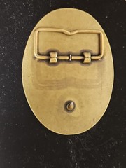 Vintage North American Hunting Club 20th Anniversary Belt Buckle 1978-1998