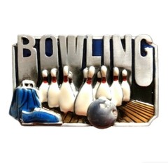 Bowling Belt Buckle