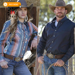 SANSTHS Cowboy Belts for Men Women 35&Prime;-38&Prime; Waist Adjustable, Pu Coffee/Horse