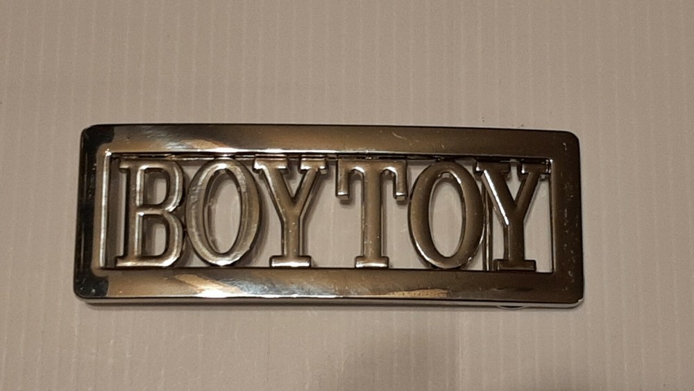 BOYTOY BOY TOY Name Belt Buckle -Put your name or word on Buckle