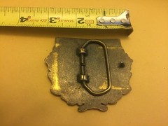 AIMING FOR BARCELONA SHOOTING TEAM 1992 BELT BUCKLE BX-BB1