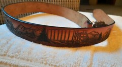 The Great American Buckle Co. USA Truckering Belt 36 In Buckles1980~Serial #234
