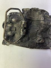 Vintage HARLEY DAVIDSON belt buckle H-411 1991 Baron USA Hog Toys Rare