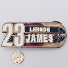 Lebron James #23 Basketball Belt Buckle (New)