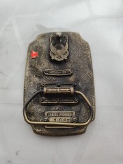 Classic American 4-4-0 Belt Buckle 1983 #1088 Steam Locomotive Used