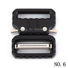 Quick Release Belt Buckle Metal 25mm 38mm Tactical Web Belt Outdoor Hunting Gear