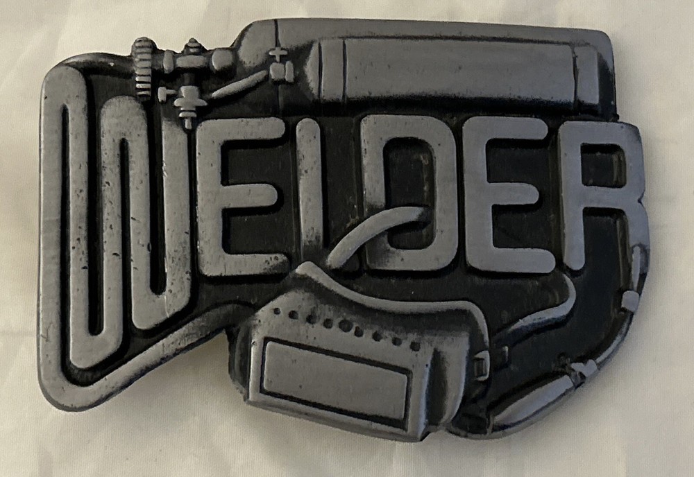 Welder Belt Buckle. Made In USA(3 1/4”-”2 1/4” )Fit for 1-1/2” Wider belt