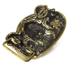 Belt buckle Viking; warrior belt buckle; Scandinavian warrior buckle