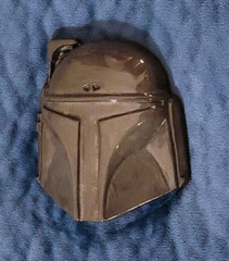 3-D Star WarsBoba Fett Helmet Metal Belt Buckle – NEW
