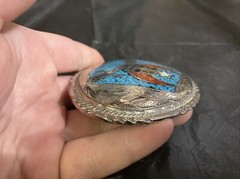 Vintage Hand Crafted Arizona Belt Buckle