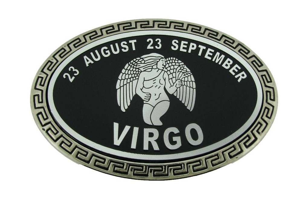 Virgo Zodiac Sign Bottle Opener Belt Buckle Birthday Virgin hebilla del cinturón