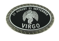 Virgo Zodiac Sign Bottle Opener Belt Buckle Birthday Virgin hebilla del cinturón