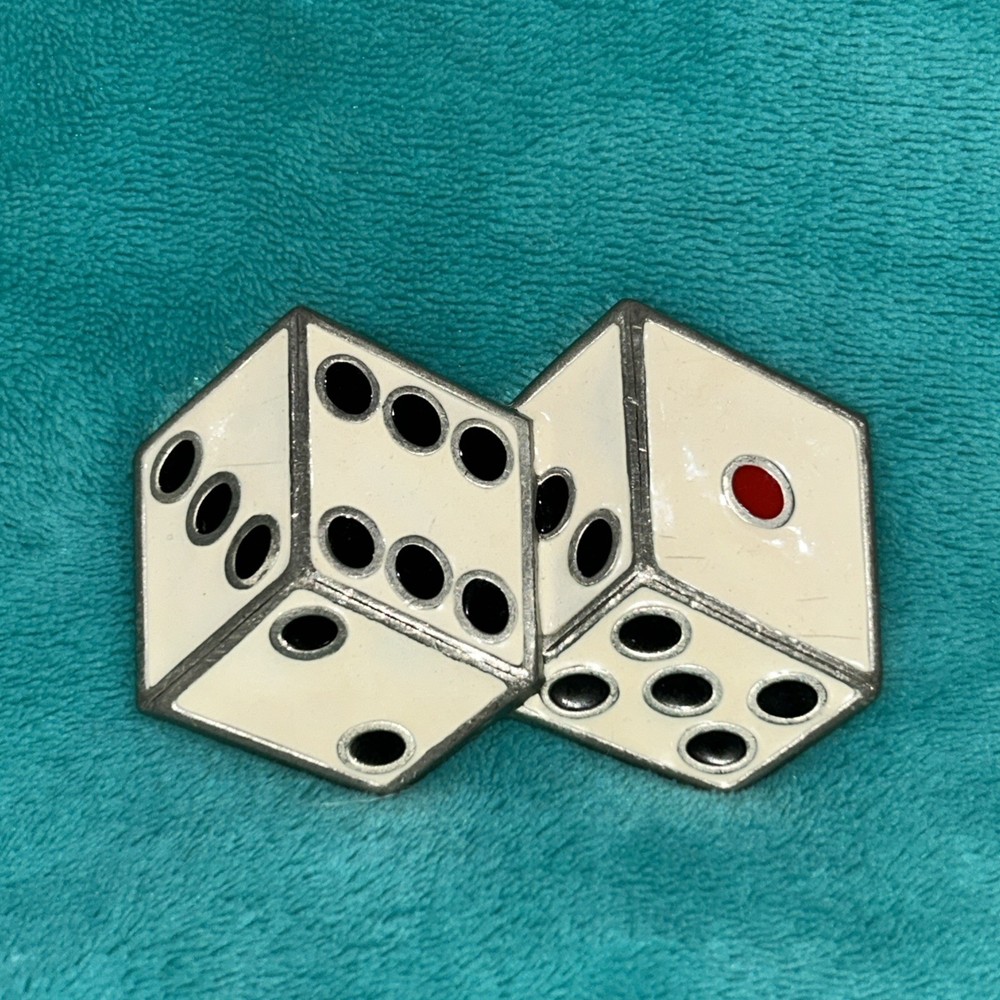Belt Buckle – The Great American Buckle Co 1990 Dice