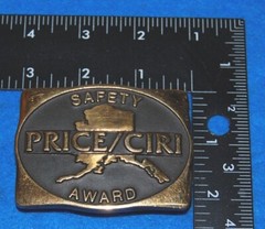Safety Award Price/Ciri Belt Buckle, Complete & Functional