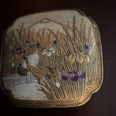 Men&rsquo;s Metal Plate Belt Buckle Etched Floral Bird Nature Gold Silver Purple