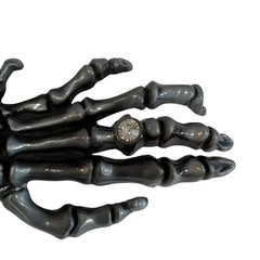 SKELETON HAND RING GOTHIC PUNK BIKER FUNNY BELT BUCKLE