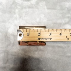 Sam Browne Replacement Belt Buckle 50mm Pass Through Fits 2” Belt 70mm x 52mm