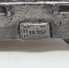 VINTAGE BIG RIG 3D PEWTER METAL BELT BUCKLE TRUCKER TRUCKING MADE IN USA MEN OS