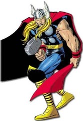Belt Buckles Thor Gold Collectors Edition Marvel Comics NIB Silver Platted