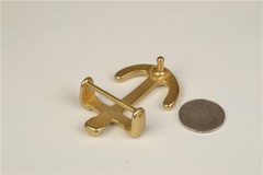 Men&rsquo;s Solid Brass Anchor shaped Belt Buckle Belt Buckles for 38mm / 1.5&Prime;Belt