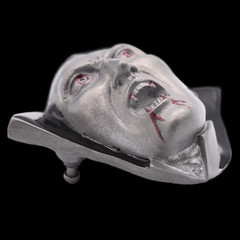 Vampire Count Dracula Spooky Blood Emo Punk Goth Zinc Alloy Belt Buckle (New)
