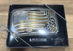Montana Silversmiths Noble Pride American Made Belt Buckle AM57910 New in Box