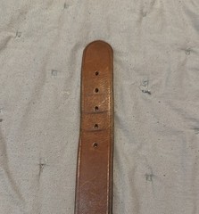 Cabela&rsquo;s Leather Buckle in Brown and Gold