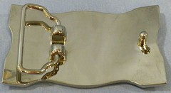 2 NEW ANHEUSER BUSCH BUDWEISER KING OF BEERS BRASS BELT BUCKLES
