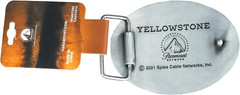 Yellowstone Dutton Ranch Y Logo Established 1886 Kevin Stner Belt Buckle 66-57,