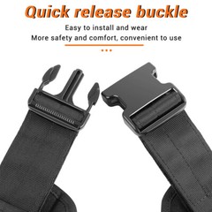 Tactical Molle Waist Belt Multifunctional Padded Patrol Belt Battle Waist Belt