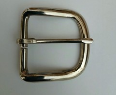 Belt buckle metal for belts up to 40 mm wide
