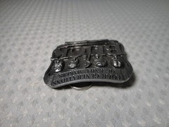 Buck Knives Pewter Belt Buckle Four Generations Smoky Mountain Knife Works