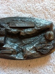 EAGLE LANDING 2 BELT BUCKLE BUCKLES OF AMERICA MASTERPIECE COLLECTION BA-139