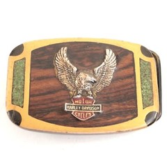 Harley-Davidson Solid Brass Belt Buckle – Vintage – RC1951