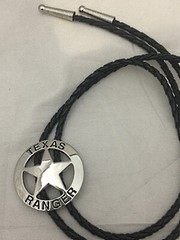 Texas Ranger 3 piece set, belt buckle, bolo and key ring
