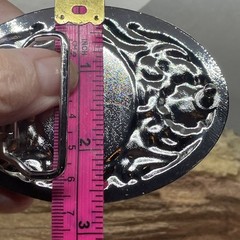 Tiger Eye Stone Silver Western Southwest men women unisex Belt Buckle VALENTINES