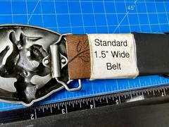 Construction Worker , Rooster Cock A Breed Apart Belt Buckle In New Condition!